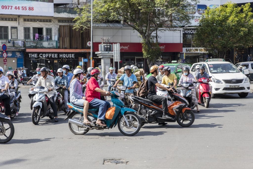 Moto-taxi Vietname