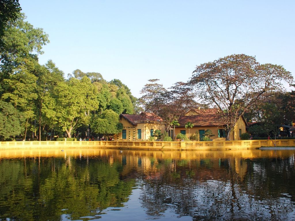 Casa Palafita de Ho Chi Minh em Hanoi