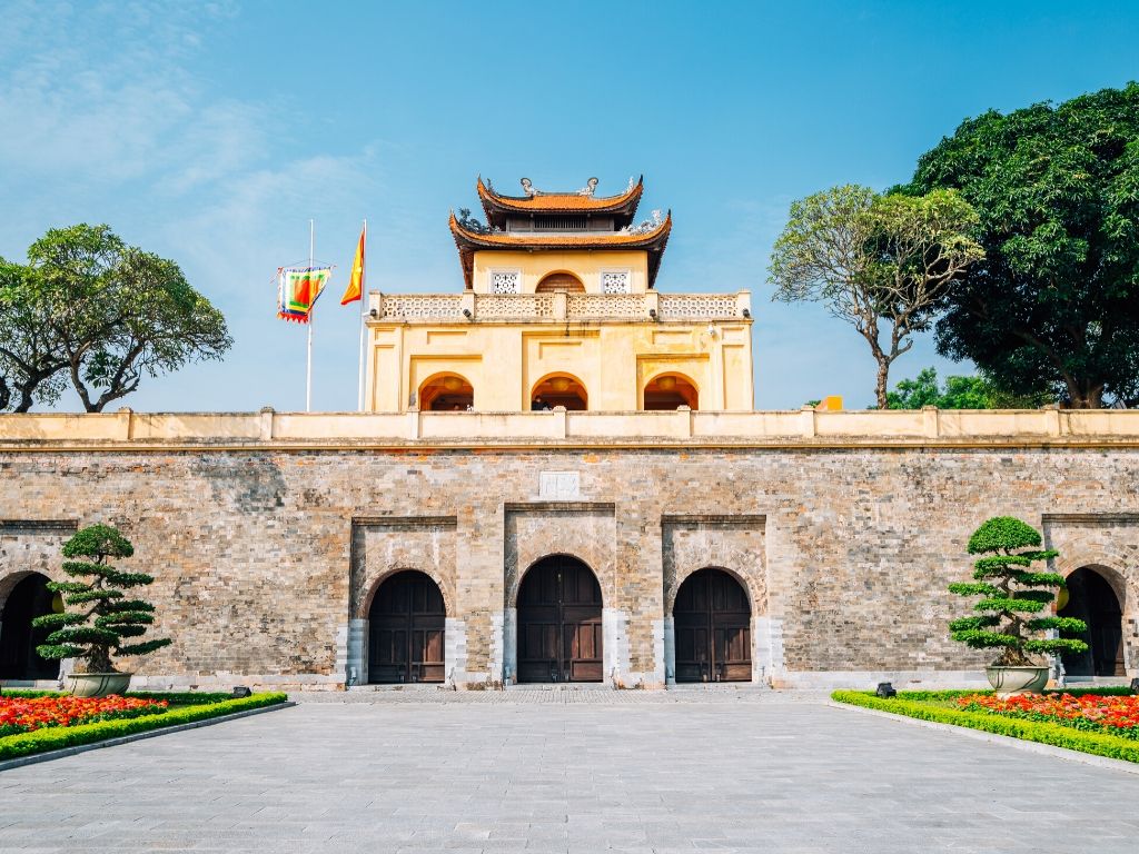 Hanói Vietname Cidadela Imperial de Thang Long em Hanoi