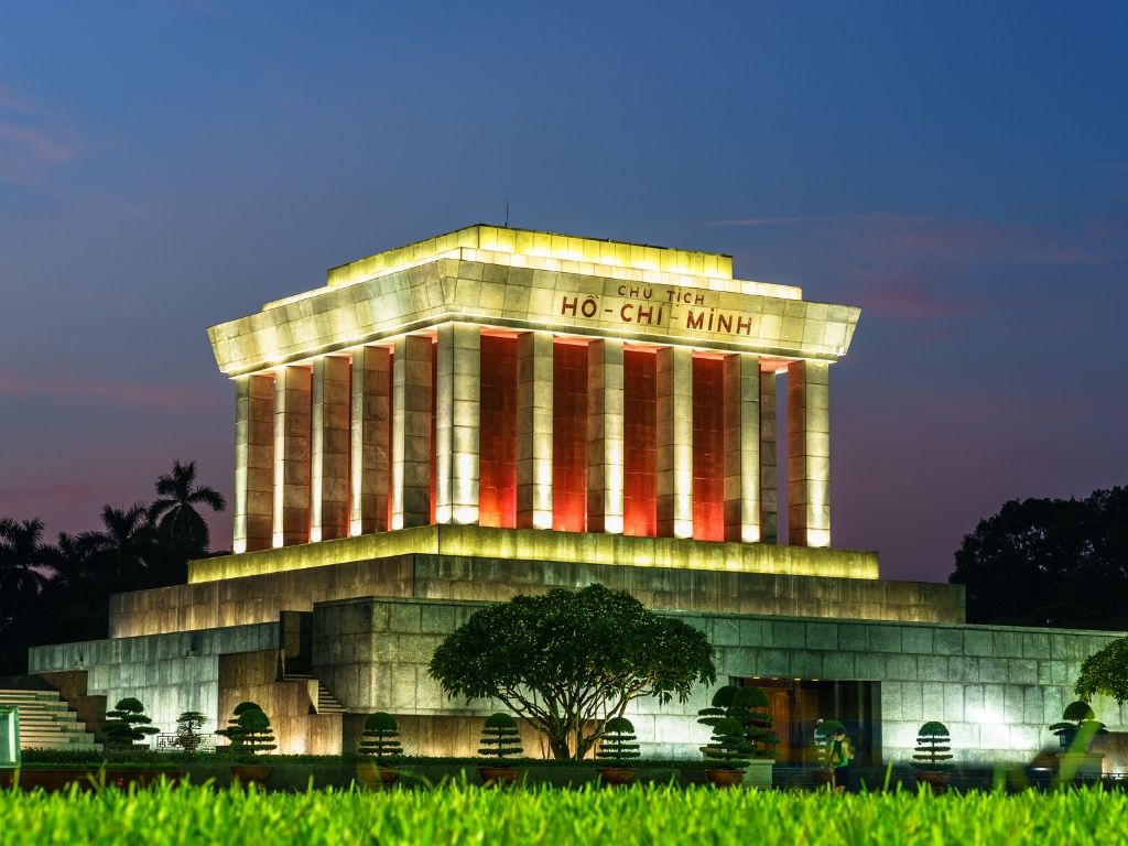Hanói Vietname Mausoleu de Ho Chi Minh em Hanoi