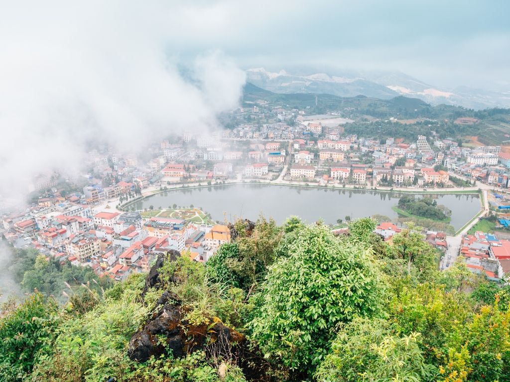 Monte das Antenas em Sapa no Vietname