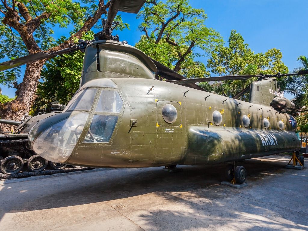 Museu dos Vestigios da Guerra em Saigao