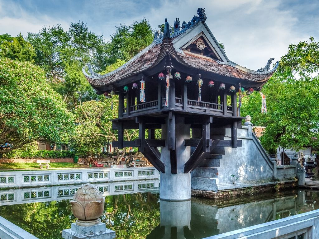 Pagode de Um Pilar em Hanoi