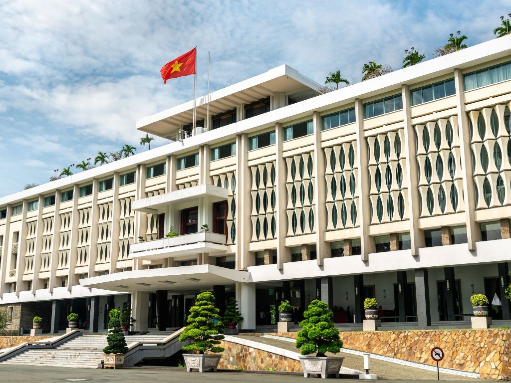 Palacio da Reunificacao em Saigao