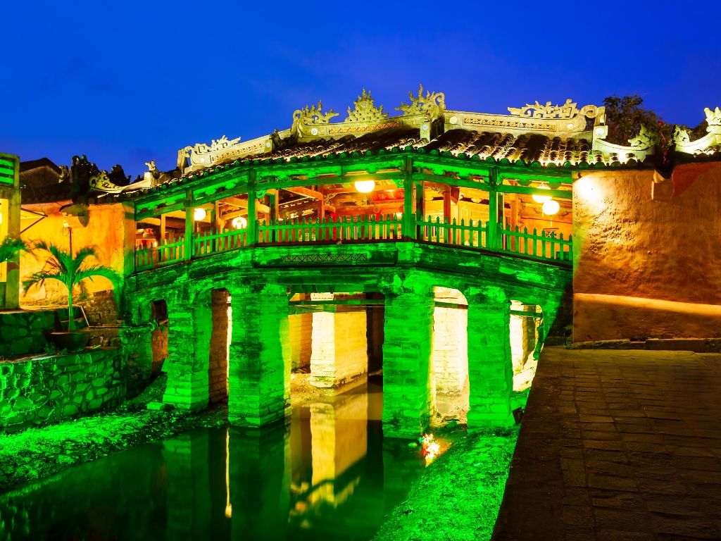 Ponte Japonesa em Hoi An no Vietname