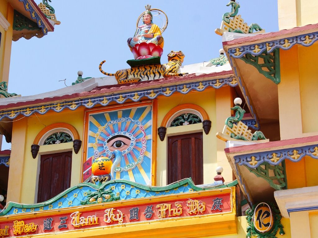 Templo Cao Dai em Danang