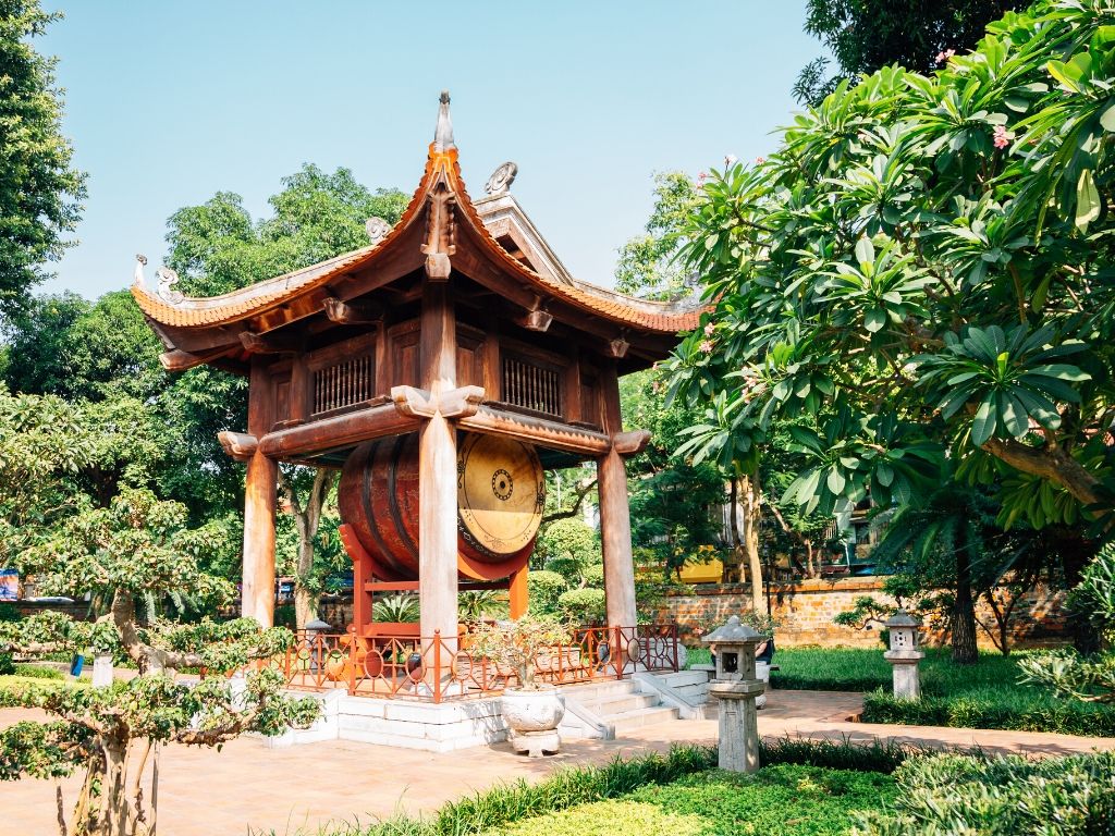 Hanói Vietname Templo da Literatura em Hanoi