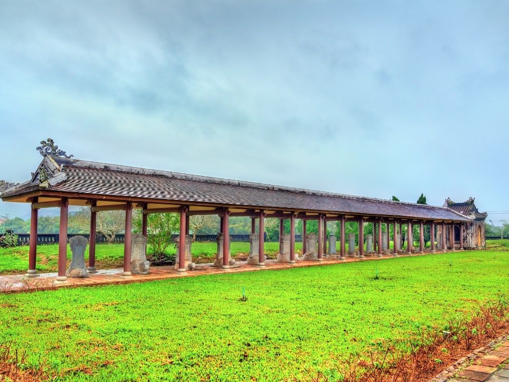 Templo da Literatura em Hue no Vietname